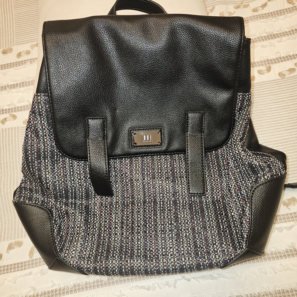 Geox Black and Gray Unisex Backpack